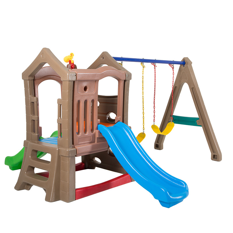 Kids Outdoor Slide Set - Hochwertige Kinder Indoor/Outdoor Kunststoff Doppelrutsche Spielplatz
