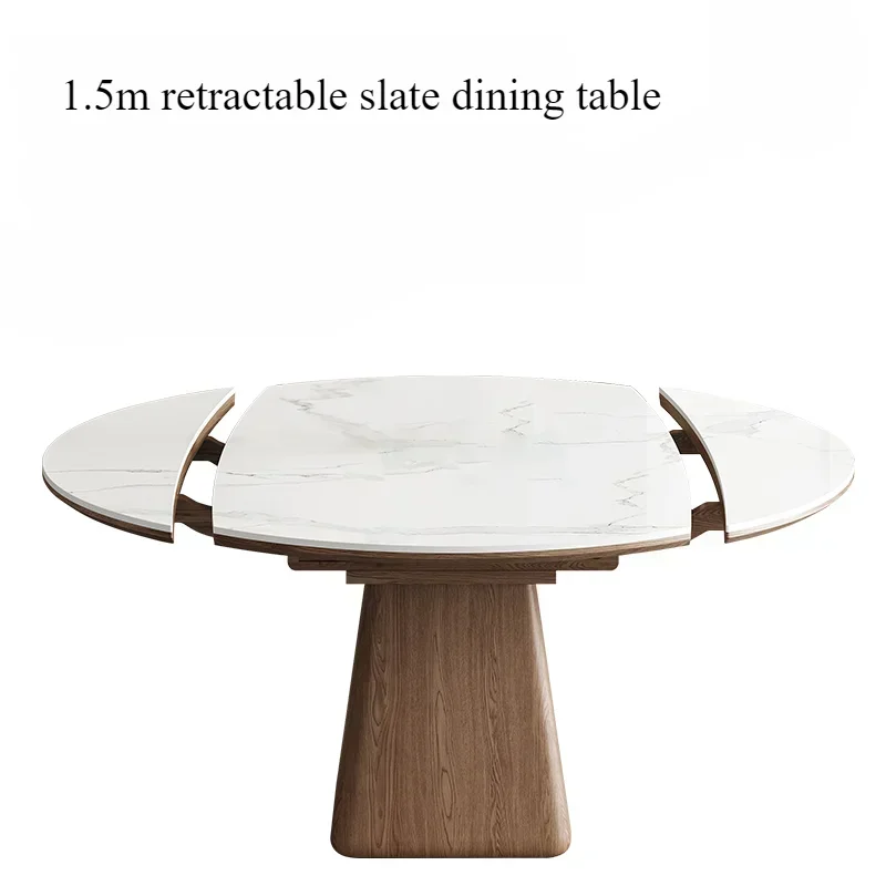 Kids Outdoor Dining Table - Runde industrielle Schiefer-Schlafzimmer-Esstische für Kinder, Cuisin