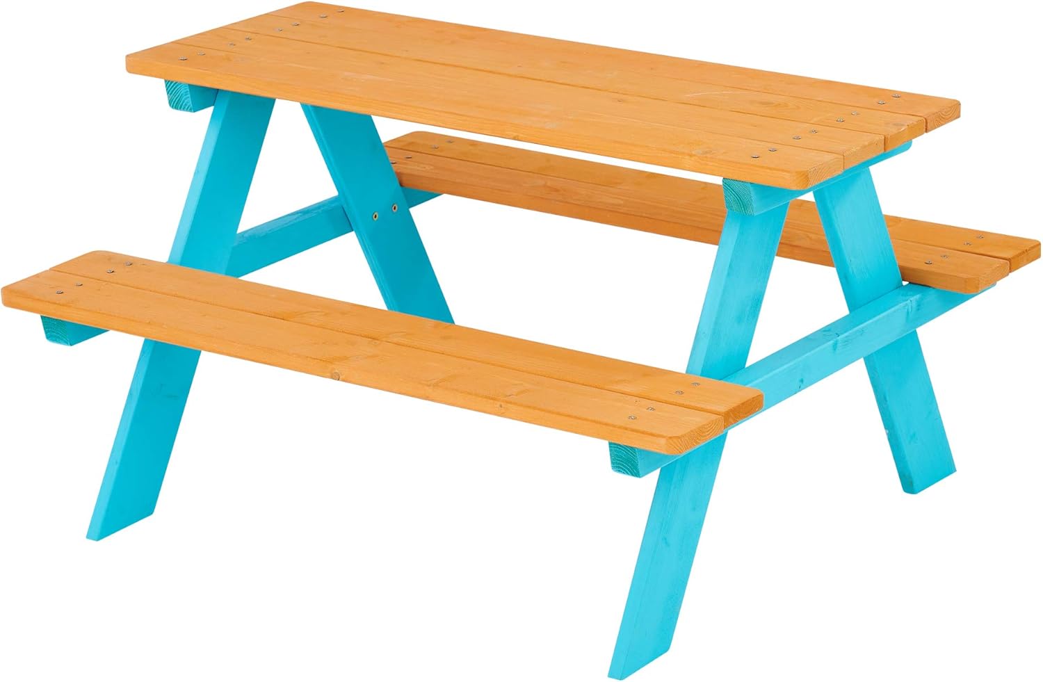 Kids Outdoor Chair And Table - Z-CREAT Kinder-Picknicktisch- und Stuhl-Set aus Holz