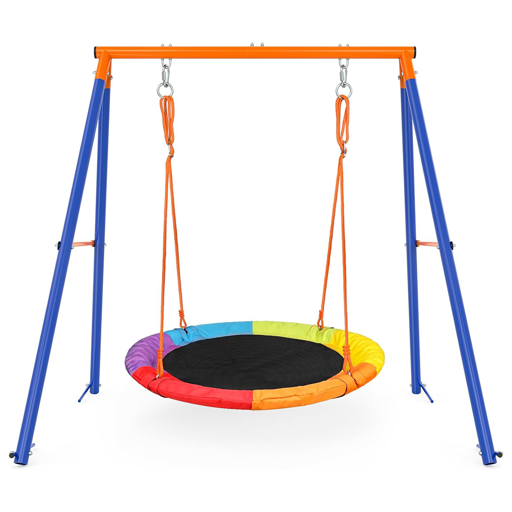 Kids Outdoor Garden Set - Spielplatz-Eisenschaukelsets Großhandel Outdoor-Schaukelsets für Erwachsene und