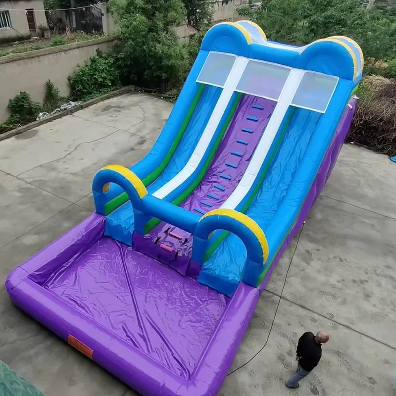 Kids Outdoor Obstacle Course Equipment - Mobiler aufblasbarer Wasser-Hindernisparcours für den Außenbereich,