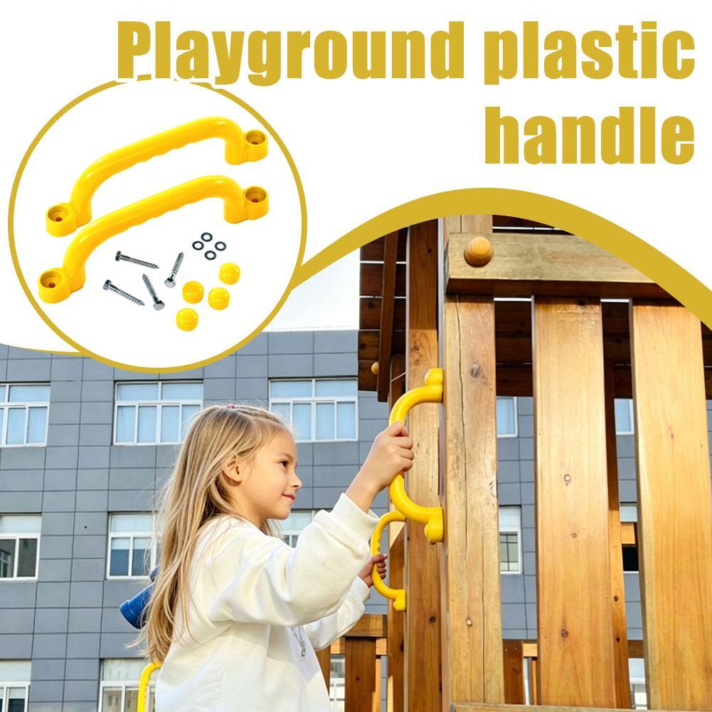 Kids Outdoor Playhouse - Sicherheitsgriffe für Spielplätze, Klettergerüst, Outdoor-Greifstangen für