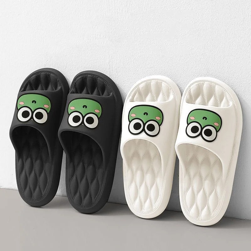 Kids Outdoor Jumping - Vier-Jahreszeiten-Badezimmer-Anti-Rutsch-Hausschuhe für Damen aus EVA -
