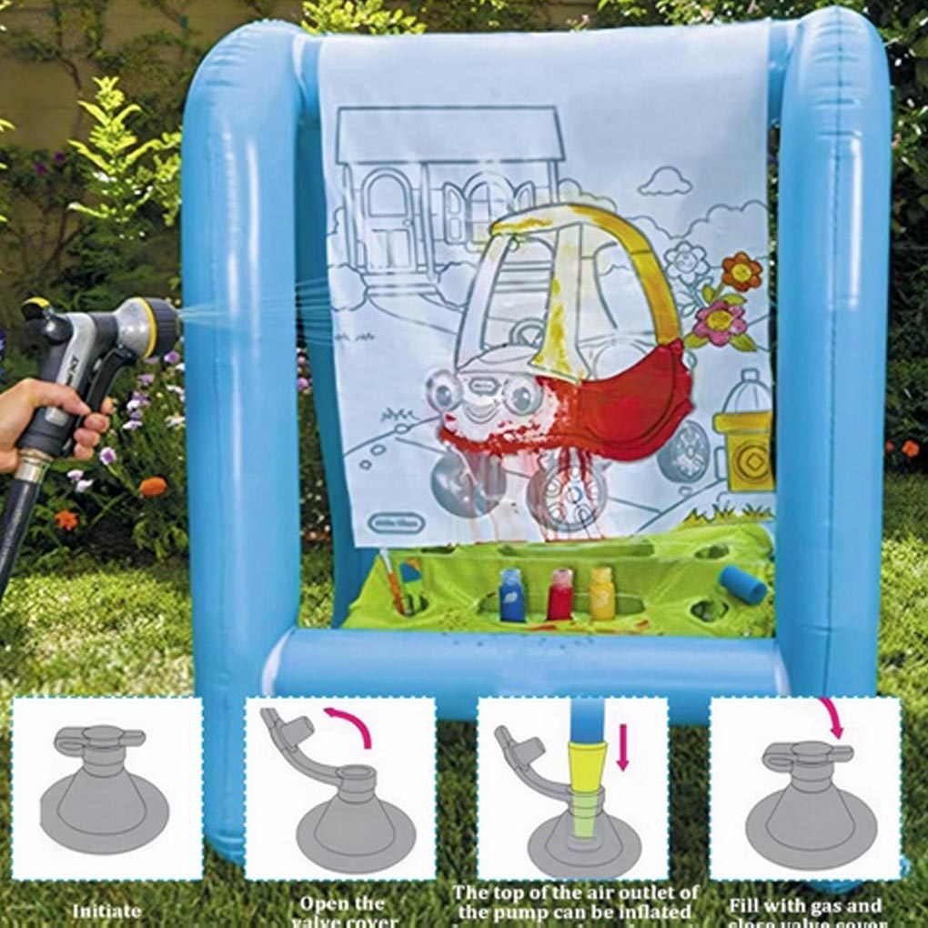 Kids Outdoor Easel - Kinder-Malständer für draußen, vertikaler Malständer mit