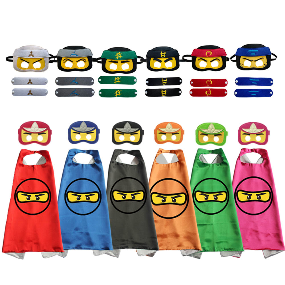 Kids Outdoor Ninja Equipment - Ninja Boy Geburtstagsumhang, personalisierter Geburtstagsumhang, einzigartiger