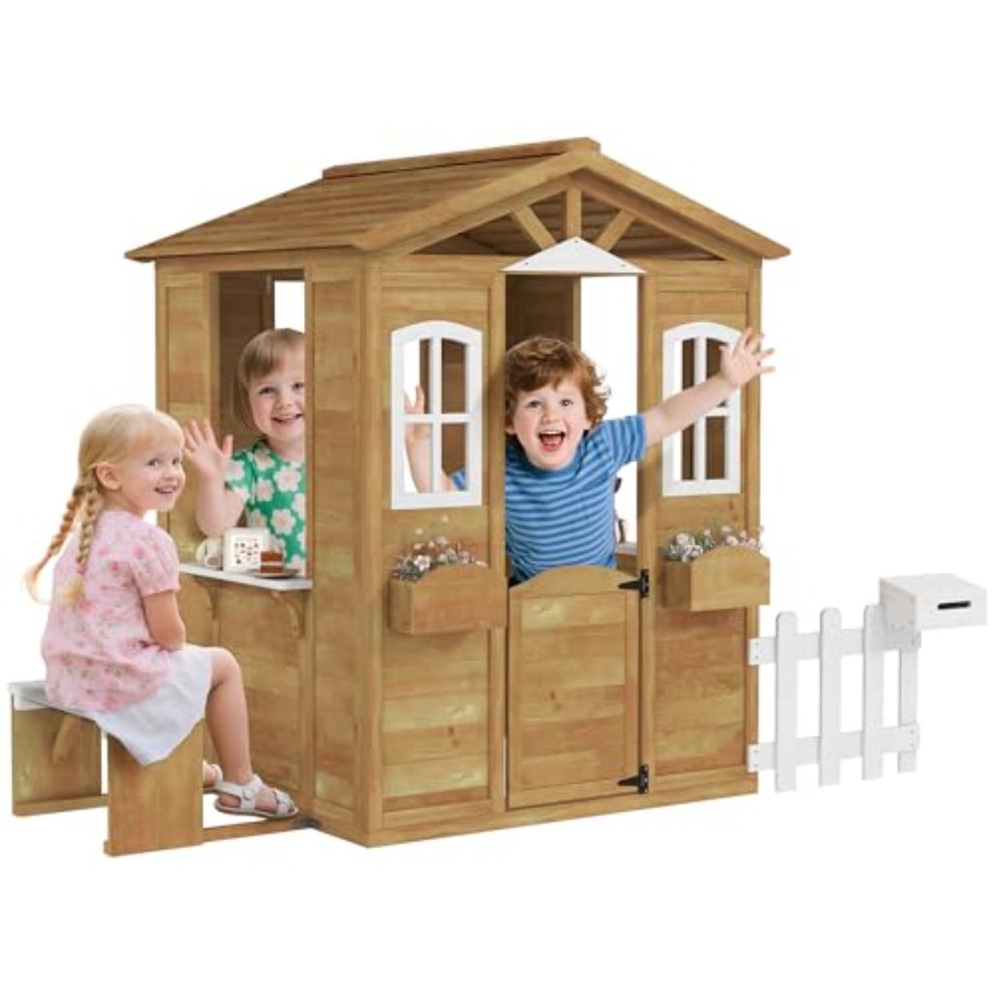 Kids Outdoor Playhouse - Outdoor-Spielhaus für Kinder im Alter von