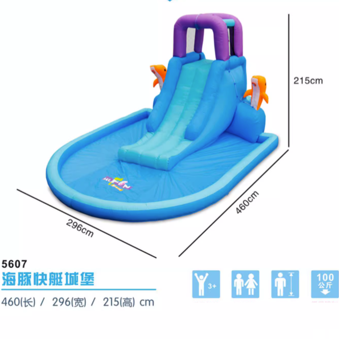 Aufblasbares Pool-Schloss mit  – Outdoor Children'S Park Bewertung und Preis