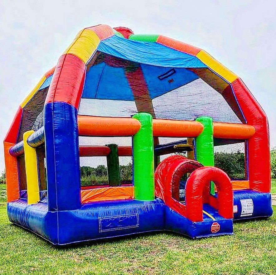 Große Hüpfburg Aufblasbares Sp – Kids Outdoor Jumping Bewertung und Preis