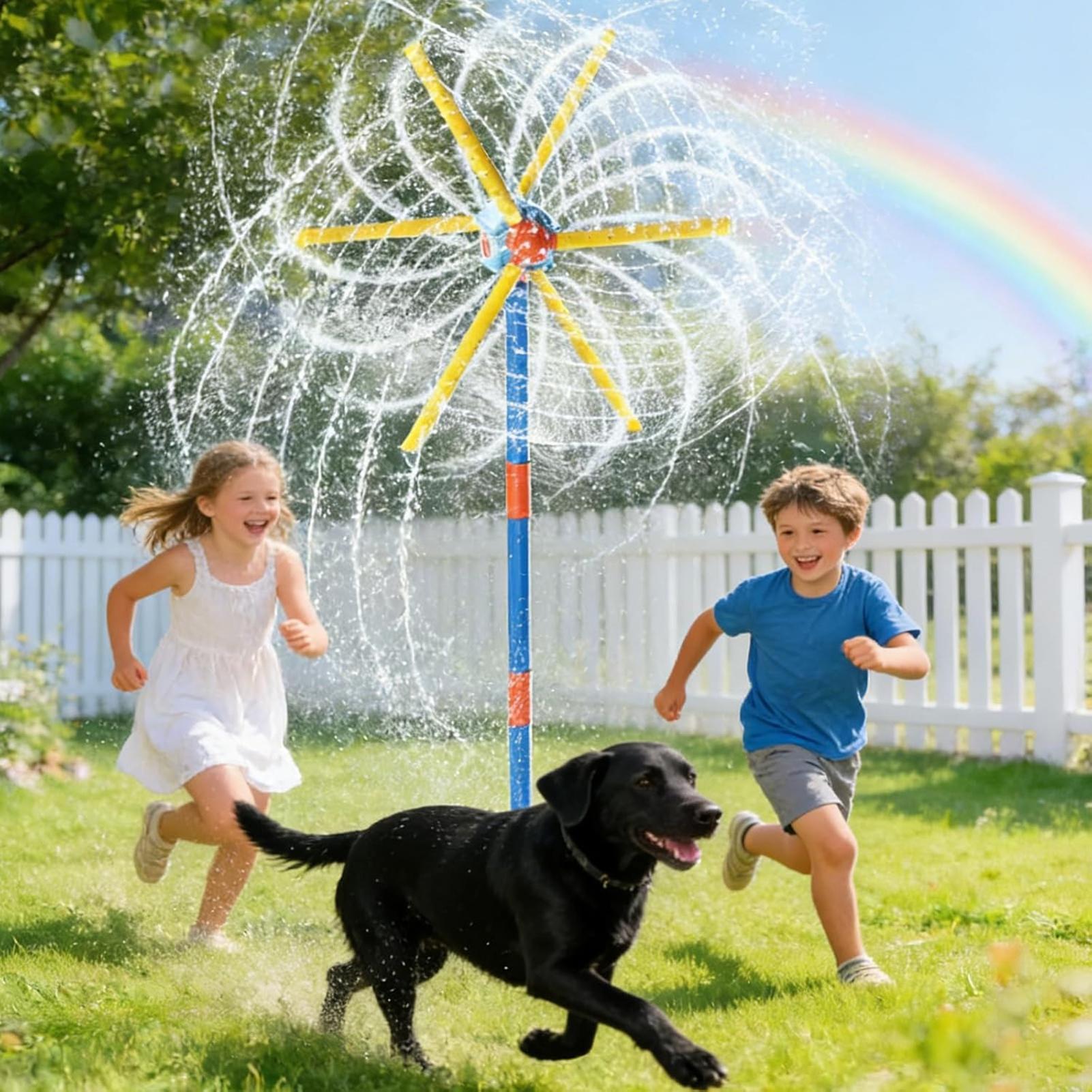 Kinder-Sprinkler-Windmühle, lu – Kids Outdoor Garden Set Bewertung und Preis