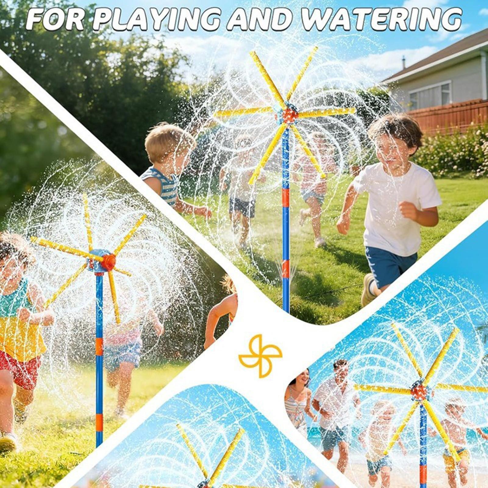 Kinder-Sprinkler-Windmühle, lu – Kids Outdoor Garden Set Bewertung und Preis