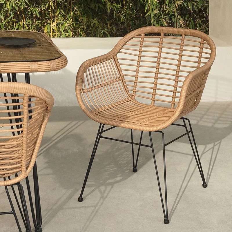 MOMO Ins Rattan Outdoor-Balkon – Kids Outdoor Dining Table Bewertung und Preis