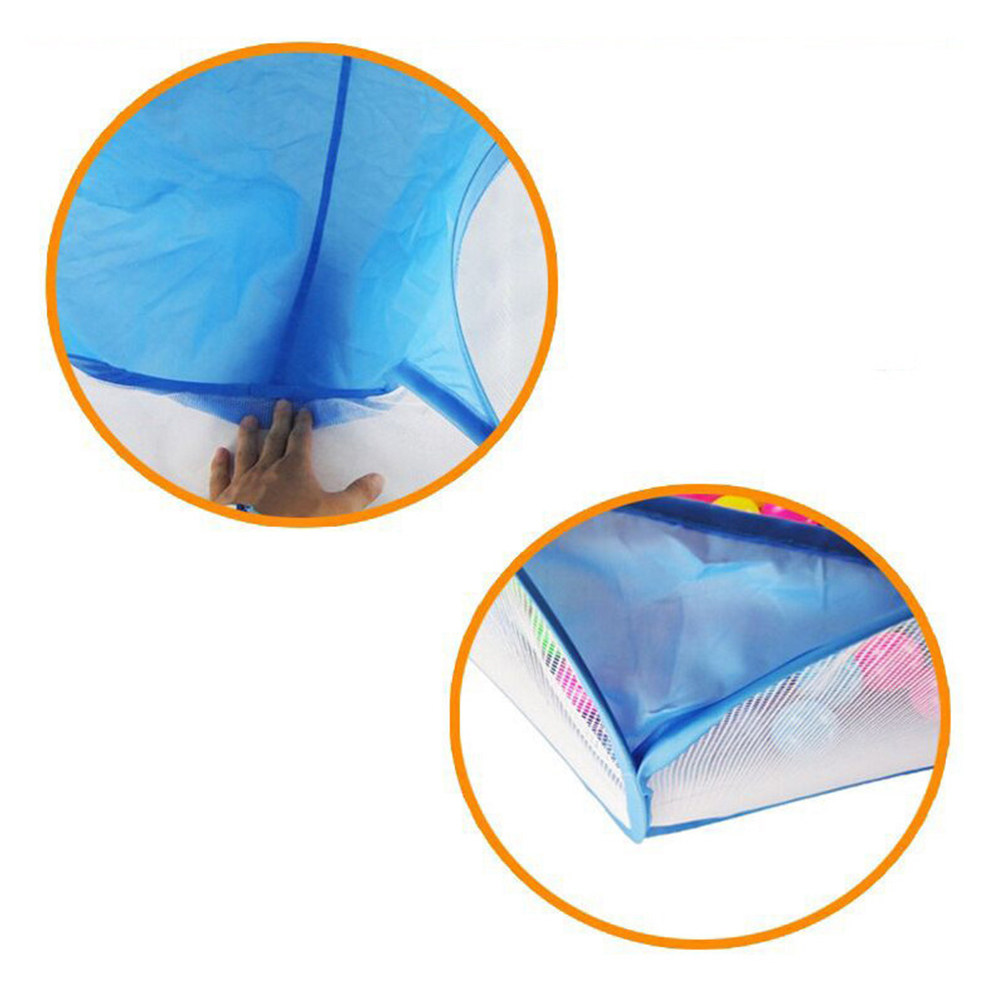 1 Stück Blaues Faltbares Laufg – Kids Outdoor Playhouse Bewertung und Preis