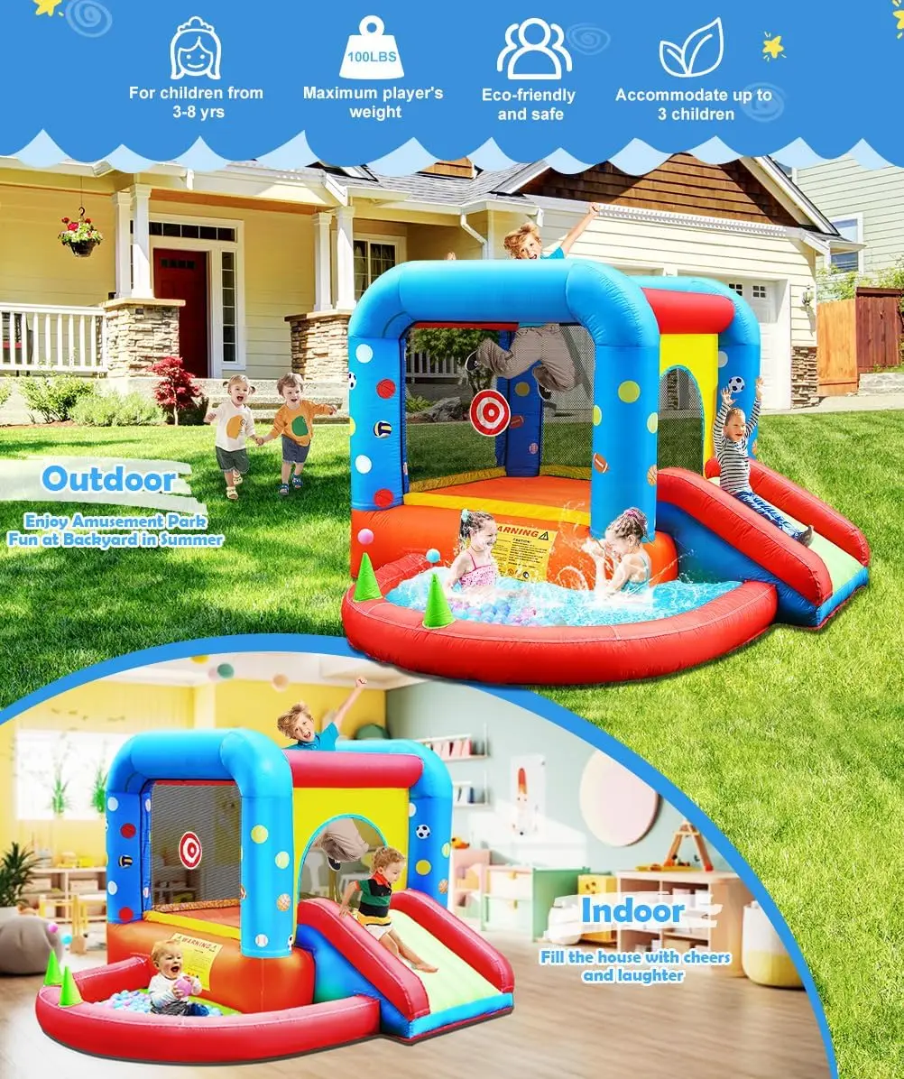 Step4Fun Aufblasbares Hüpfhaus – Kids Outdoor Jumping Bewertung und Preis