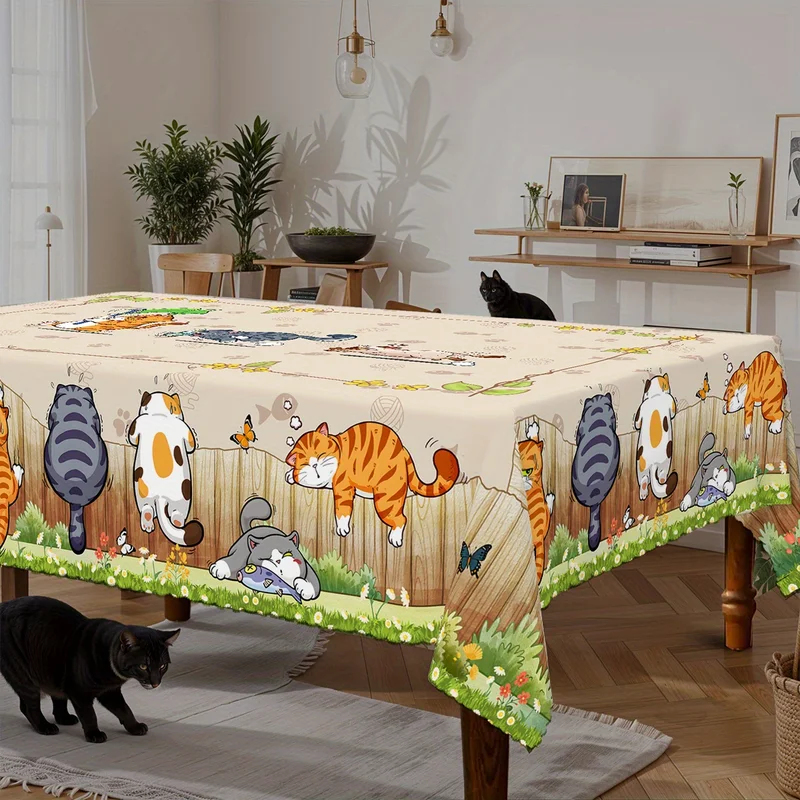 VIKAMA Beige Cartoon-Katzen-Ti – Kids Outdoor Dining Table Bewertung und Preis