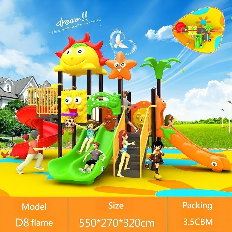 1-3 Jahre Stahl- und Kunststof – Kids Outdoor Slide Set Bewertung und Preis