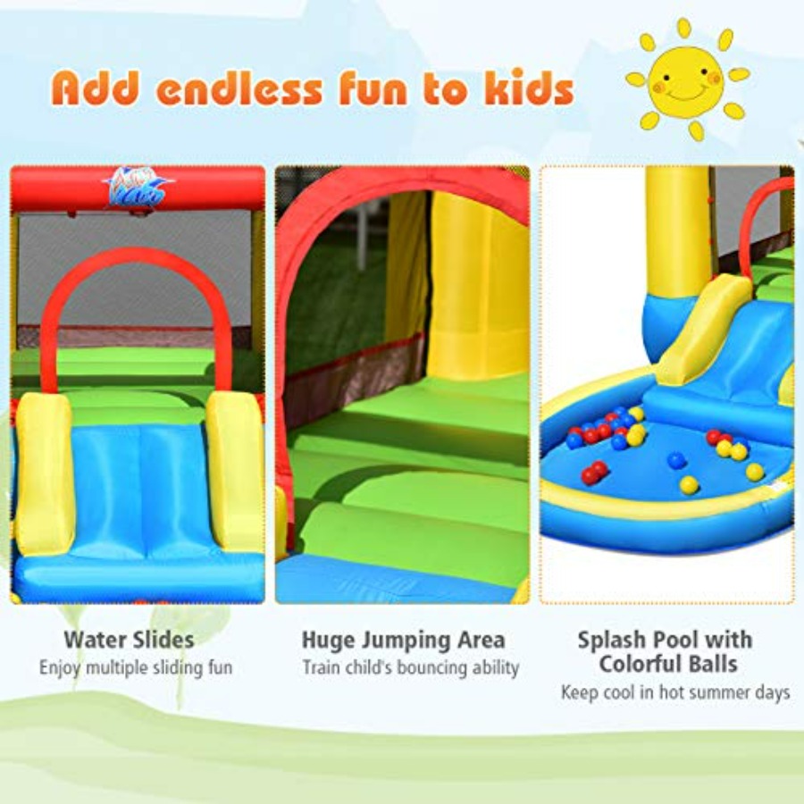 Aufblasbare Hüpfburg für den G – Kids Outdoor Jumping Bewertung und Preis