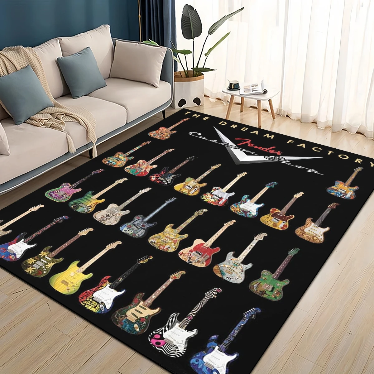 3D Retro Fender Logo Gitarreni – Kids Outdoor Instruments Bewertung und Preis