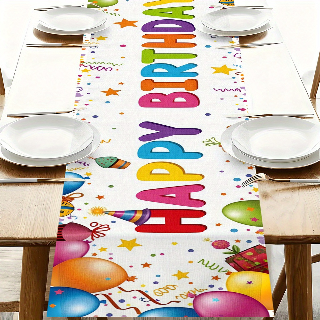 Tischläufer mit Geburtstagsfei – Kids Outdoor Dining Table Bewertung und Preis