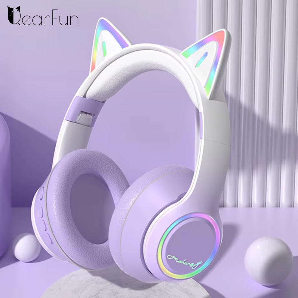 RGB Katze Ohr Bluetooth Kopfhö – Kids Outdoor Music Bewertung und Preis