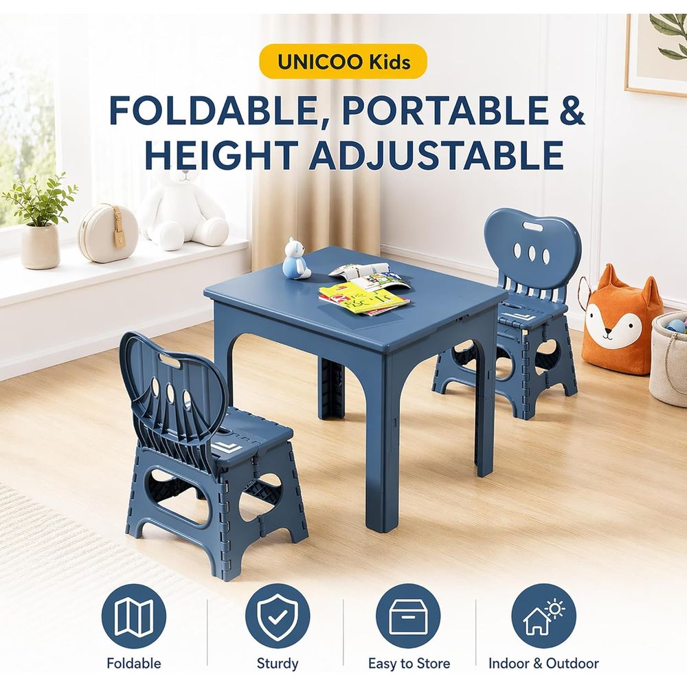 Klappbares Tisch- und Stuhl-Se – Kids Outdoor Chair And Table Bewertung und Preis