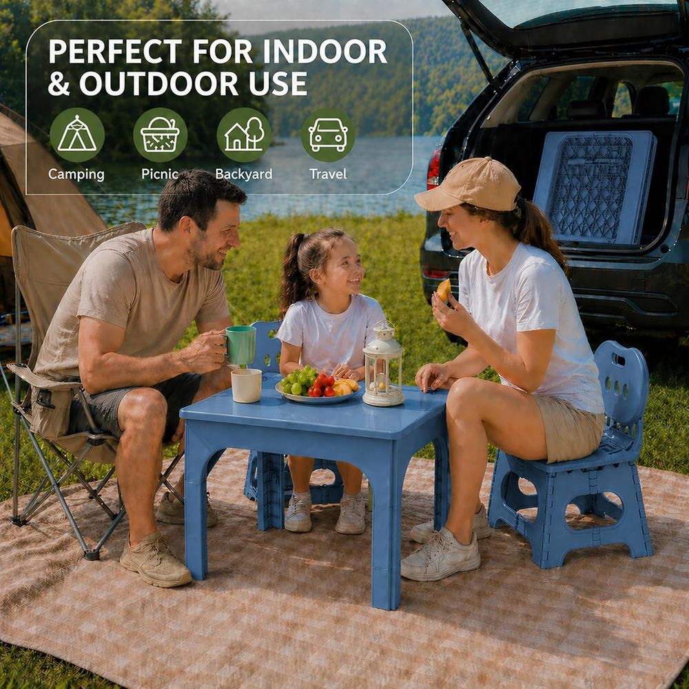 Klappbares Tisch- und Stuhl-Se – Kids Outdoor Chair And Table Bewertung und Preis
