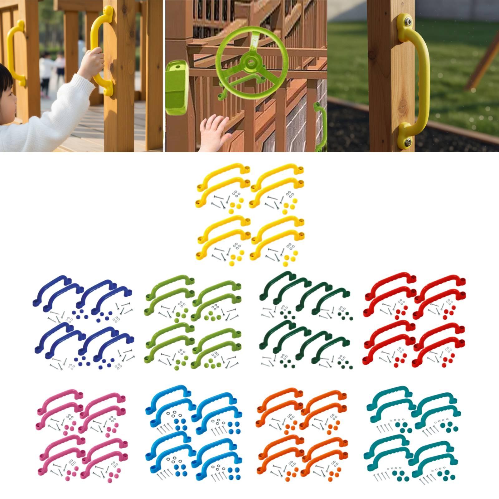 8-teiliges Klettergerüst-Griff – Kids Outdoor Playhouse Bewertung und Preis