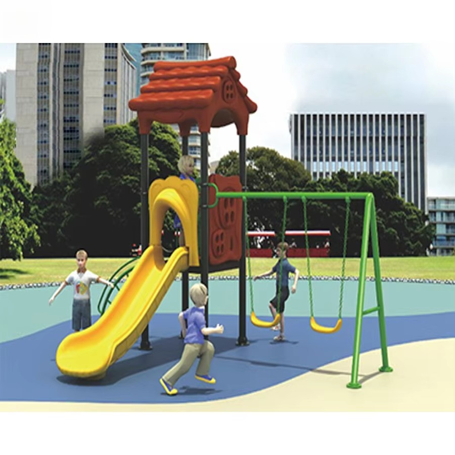 Stahlspielgeräte, Kompositscha – Kids Outdoor Slide Set Bewertung und Preis