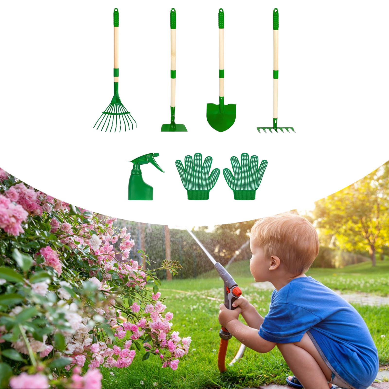6x Kinder Gartengeräte Set Out – Kids Outdoor Garden Set Bewertung und Preis