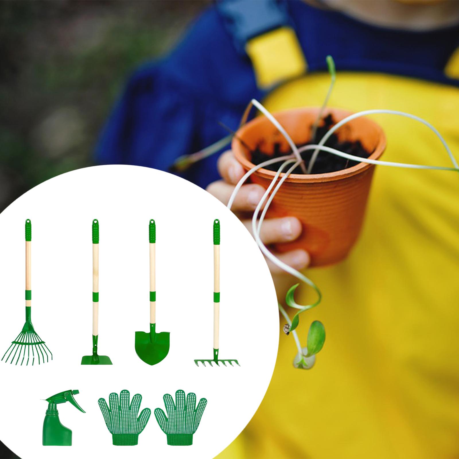 6x Kinder Gartengeräte Set Out – Kids Outdoor Garden Set Bewertung und Preis