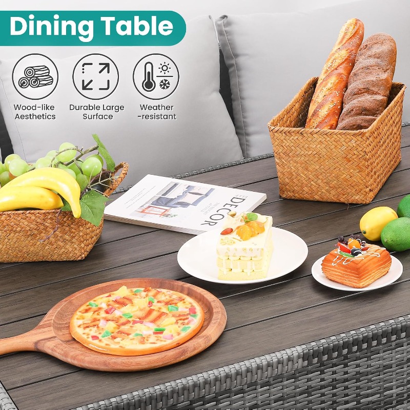 Wumiokio Gartenmöbel-Set, 7-te – Kids Outdoor Dining Table Bewertung und Preis