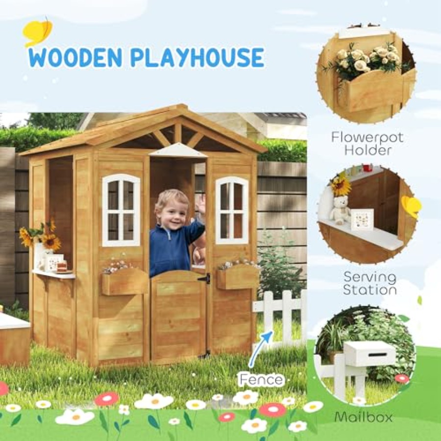 Outdoor-Spielhaus für Kinder i – Kids Outdoor Playhouse Bewertung und Preis